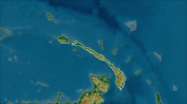 Yeni İrlanda, Papua Yeni Gine, çıkarıldı. Fiziksel