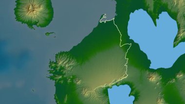 Cavite, Filipinler, çıkarıldı. Fiziksel