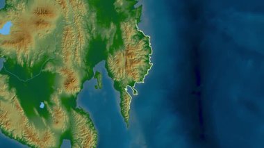 Davao Oriental, Filipinler, çıkarıldı. Fiziksel