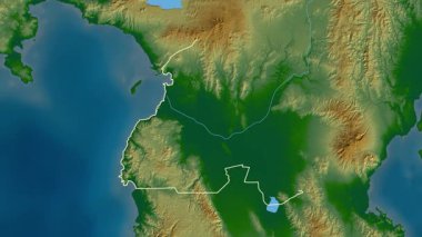 Maguindanao, Filipinler, çıkarıldı. Fiziksel
