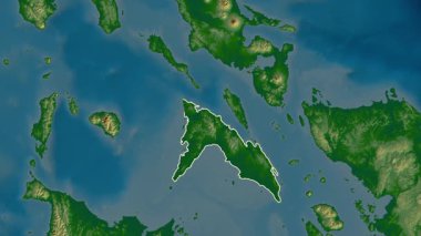 Masbate, Filipinler, çıkarıldı. Fiziksel