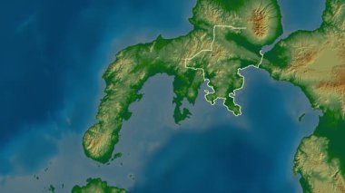 Zamboanga del Sur, Filipinler, çıkarıldı. Fiziksel