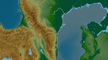 Dağıstan, Rusya, çıkarıldı. Fiziksel