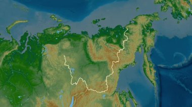 Sakha, Rusya, çıkarıldı. Fiziksel