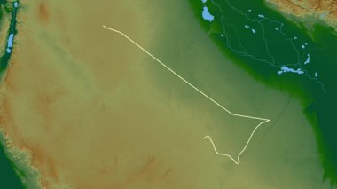 Suudi Arabistan 'dan Al Hudud Ash Shamaliyah çıkarıldı. Fiziksel