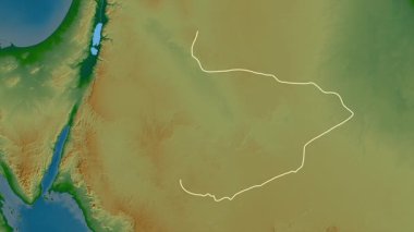 Al Jawf, Suudi Arabistan, çıkarıldı. Fiziksel