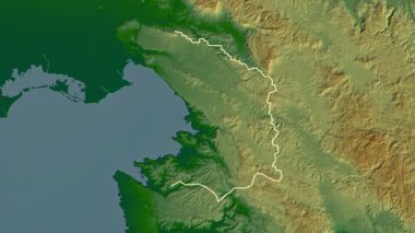 Obalno-kraska, Slovenya, çıkarıldı. Fiziksel