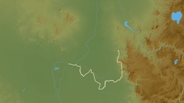 Yukarı Nil, Güney Sudan, çıkarılmış. Fiziksel