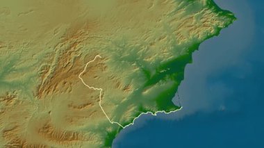 İspanya 'nın Murcia bölgesi boşaltıldı. Fiziksel