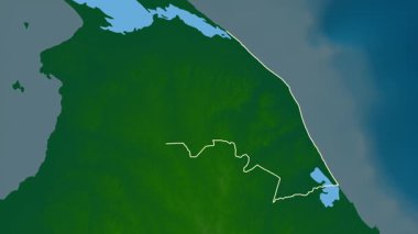 Mullaitivu, Sri Lanka, çıkarıldı. Fiziksel