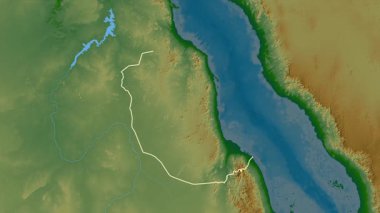 Kızıl Deniz, Sudan, çıkarıldı. Fiziksel