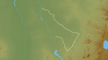 Sennar, Sudan, çıkarıldı. Fiziksel