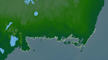 Blekinge, İsveç, çıkarıldı. Fiziksel