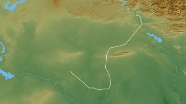 Al Hasakah, Suriye, çıkarıldı. Fiziksel