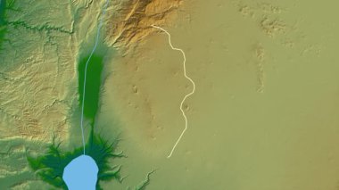 Quneitra, Suriye, tahliye edildi. Fiziksel