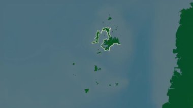 Penghu, Tayvan, çıkarıldı. Fiziksel