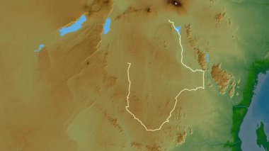 Manyara, Tanzanya, çıkarıldı. Fiziksel