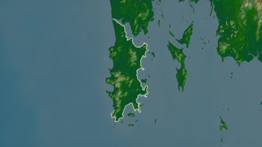 Phuket, Tayland, çıkarıldı. Fiziksel