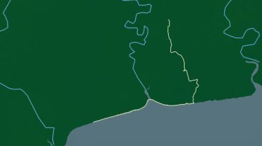 Samut Sakhon, Tayland, çıkarıldı. Fiziksel