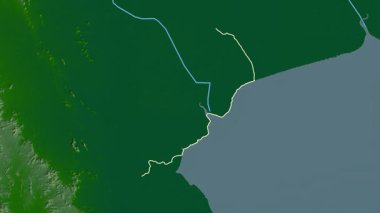 Samut Songkhram, Tayland, çıkarıldı. Fiziksel