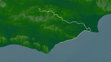Doğu Sussex, İngiltere - Büyük Britanya, çıkarıldı. Fiziksel