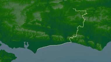 Batı Sussex, İngiltere - Büyük Britanya, çıkarıldı. Fiziksel