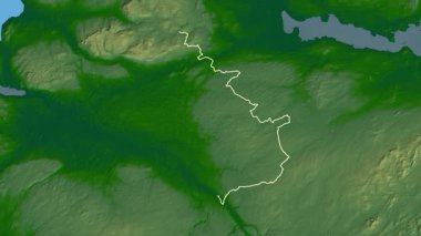 Kuzey Lanarkshire, İskoçya - Büyük Britanya, çıkarıldı. Fiziksel