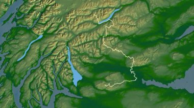 Stirling, İskoçya - Büyük Britanya, çıkarıldı. Fiziksel