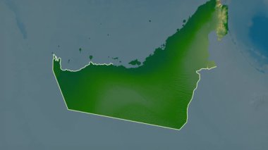 Abu Dabi, Birleşik Arap Emirlikleri, çıkarıldı. Fiziksel