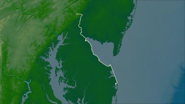 Delaware, Birleşik Devletler, çıkarıldı. Fiziksel