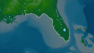 Florida, Birleşik Devletler, çıkarıldı. Fiziksel