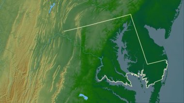 Maryland, Birleşik Devletler, çıkarıldı. Fiziksel