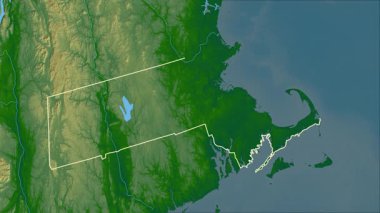 Massachusetts, Birleşik Devletler, çıkarıldı. Fiziksel