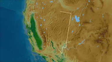 Nevada, Birleşik Devletler, çıkarıldı. Fiziksel
