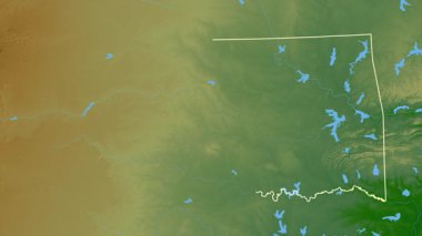 Oklahoma, Birleşik Devletler, çıkarıldı. Fiziksel