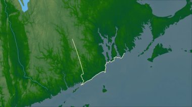 Rhode Island, Birleşik Devletler, çıkarıldı. Fiziksel
