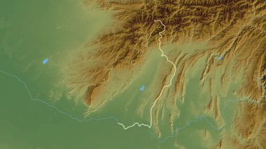 Surkhandarya, Özbekistan, çıkarıldı. Fiziksel