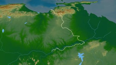 Anzoategui, Venezuela, çıkarıldı. Fiziksel