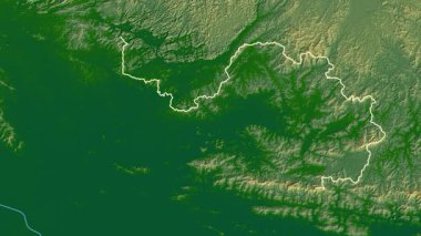 Bac Giang, Vietnam, çıkarıldı. Fiziksel