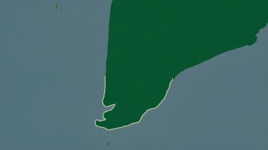 Ca Mau, Vietnam, çıkarıldı. Fiziksel
