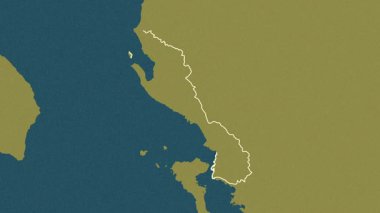 Vlore - Arnavutluk ilçesi, çıkarıldı. Desen