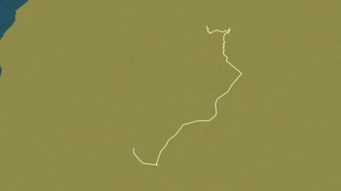 Bechar - Cezayir vilayeti, çıkarıldı. Desen