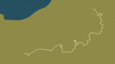 Blida - Cezayir vilayeti, çıkarıldı. Desen