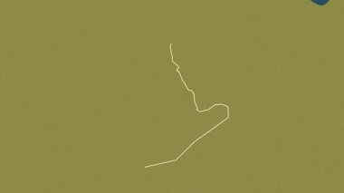 Tamanghasset - Cezayir vilayeti, çıkarıldı. Desen