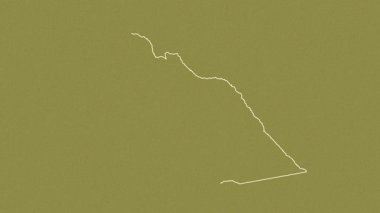 Cuando Cubango - Angola vilayeti, çıkarıldı. Desen