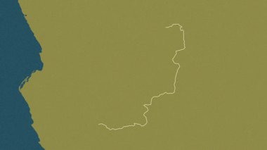 Cuanza Norte - Angola vilayeti, çıkarıldı. Desen