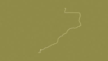 Lunda Norte - Angola vilayeti, çıkarıldı. Desen