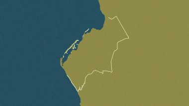 Luanda - Angola vilayeti, çıkarıldı. Desen