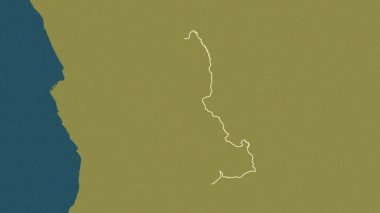 Malanje - Angola vilayeti, çıkarıldı. Desen