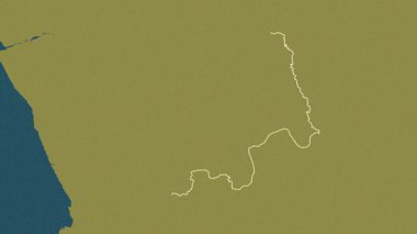 Uige - Angola vilayeti, çıkarıldı. Desen